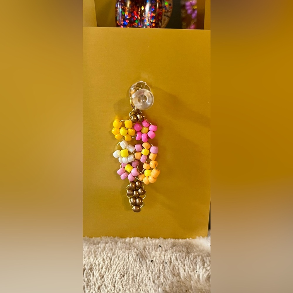 Handcrafted Colorful Beaded Pendant